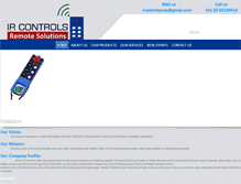 Tablet Screenshot of ircontrolspune.com